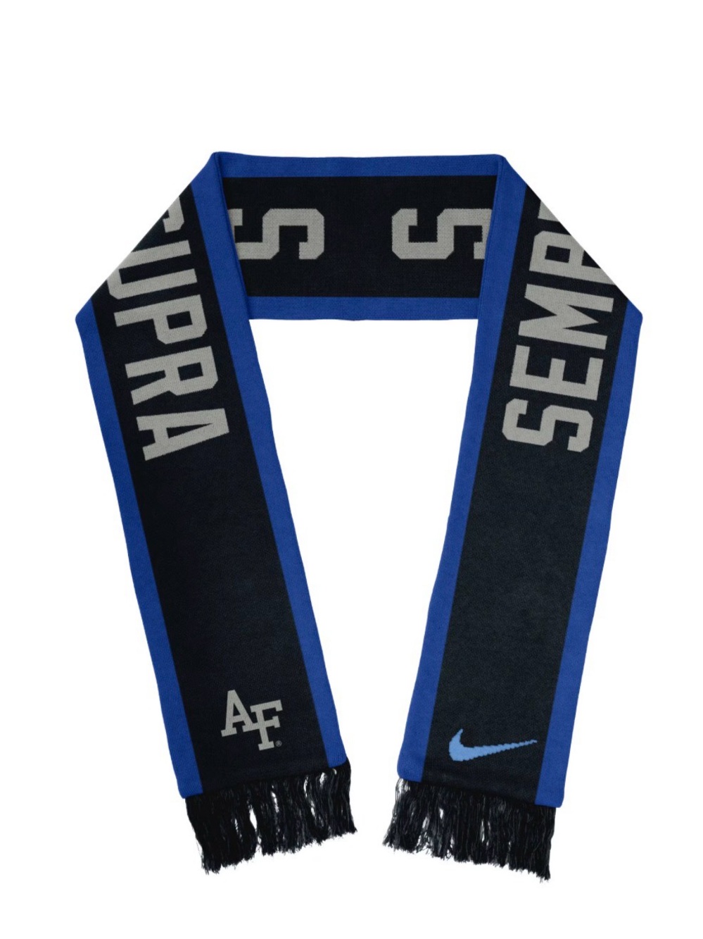 Air Force Falcons Nike Space Force Rivalry Scarf Blue